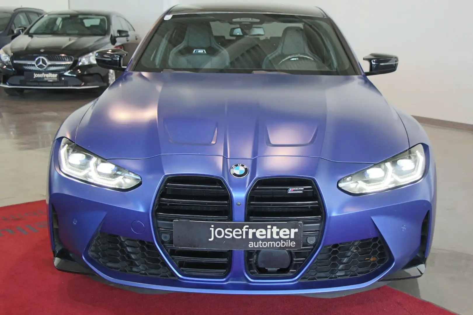 BMW M3 M 3 Competition Head-up/360° Kam/Harman Kardon Blau - 2