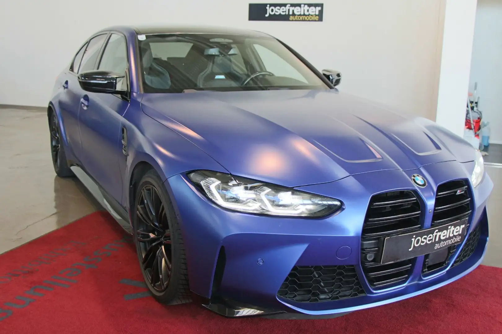 BMW M3 M 3 Competition Head-up/360° Kam/Harman Kardon Blau - 1