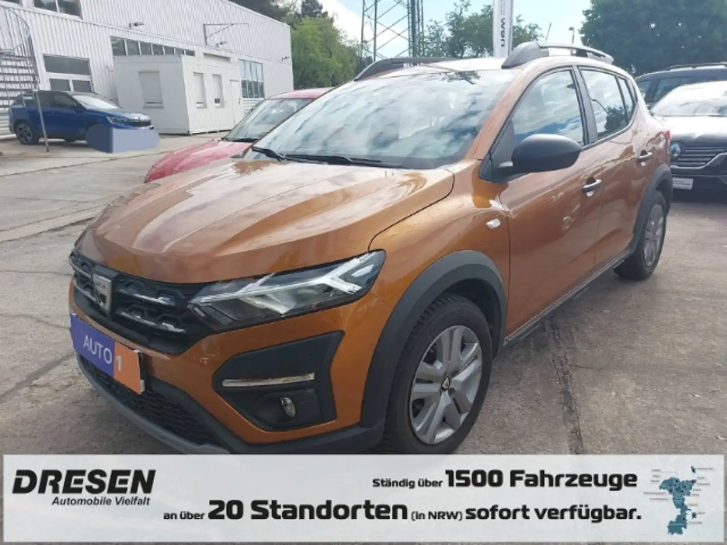 Dacia Sandero III Stepway Essential Klima Allwetter LED Fahrerpr Naranja - 1