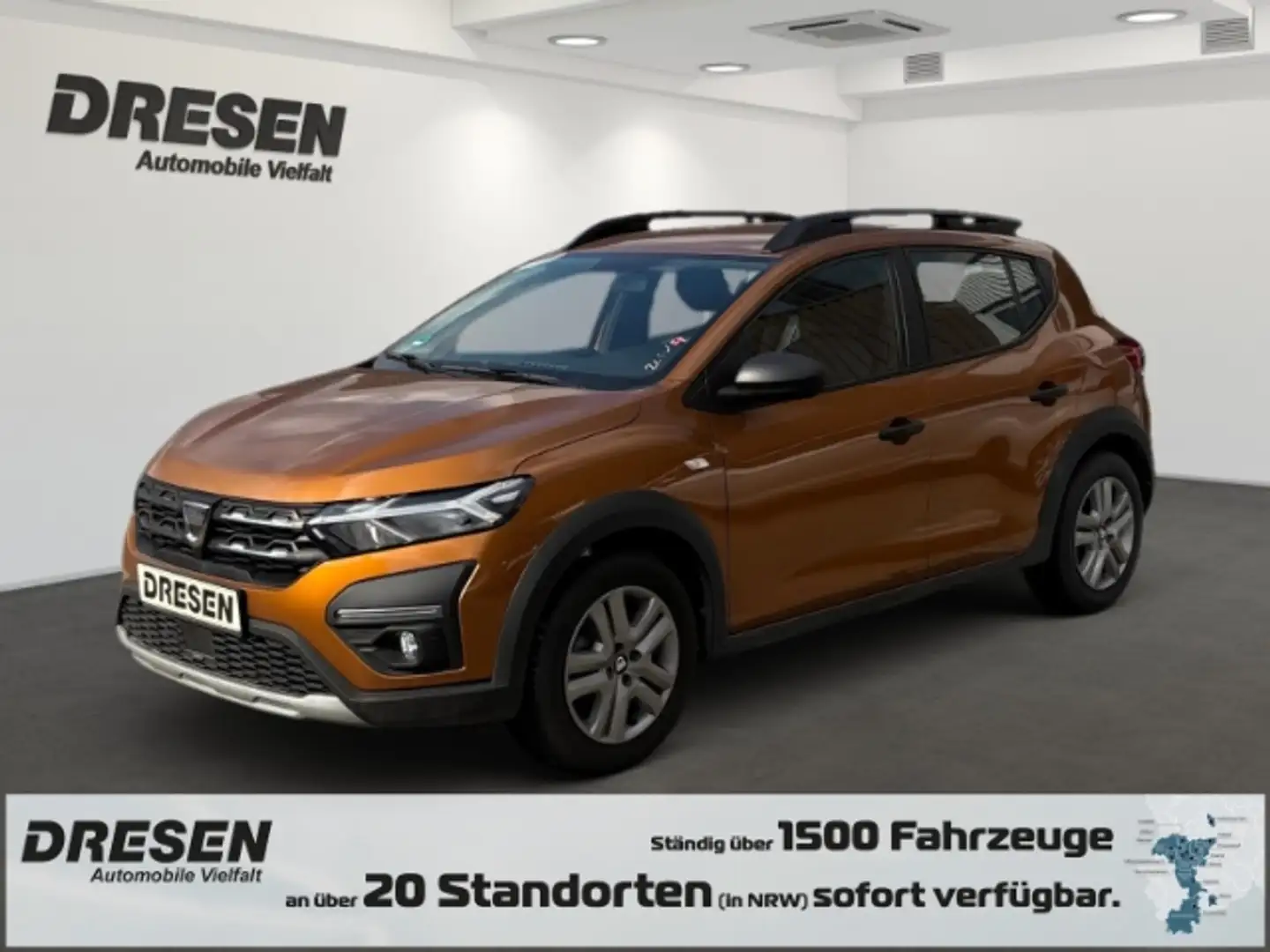Dacia Sandero III Stepway Essential Klima Allwetter LED Fahrerpr Orange - 1