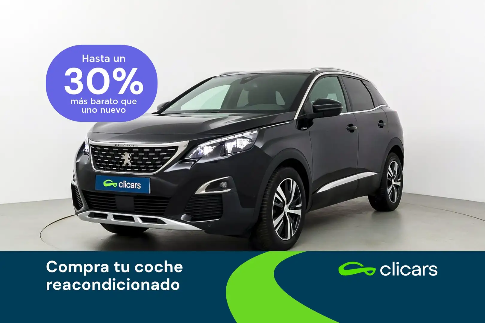 Peugeot 3008 1.5BlueHDi GT S&S EAT8 130 Negro - 1