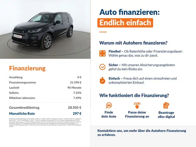 Land Rover Discovery Sport view 2