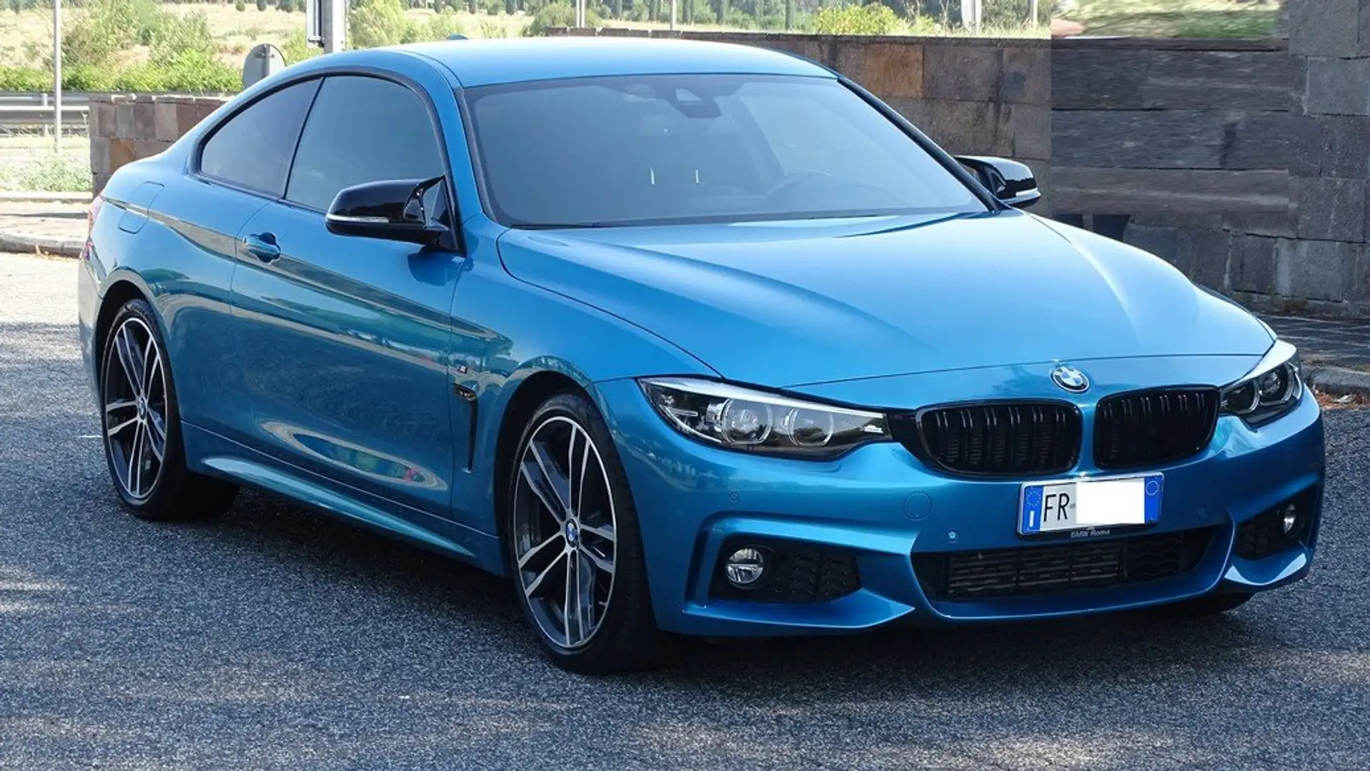 BMW 420 420d Coupe Msport auto Blu/Azzurro - 1