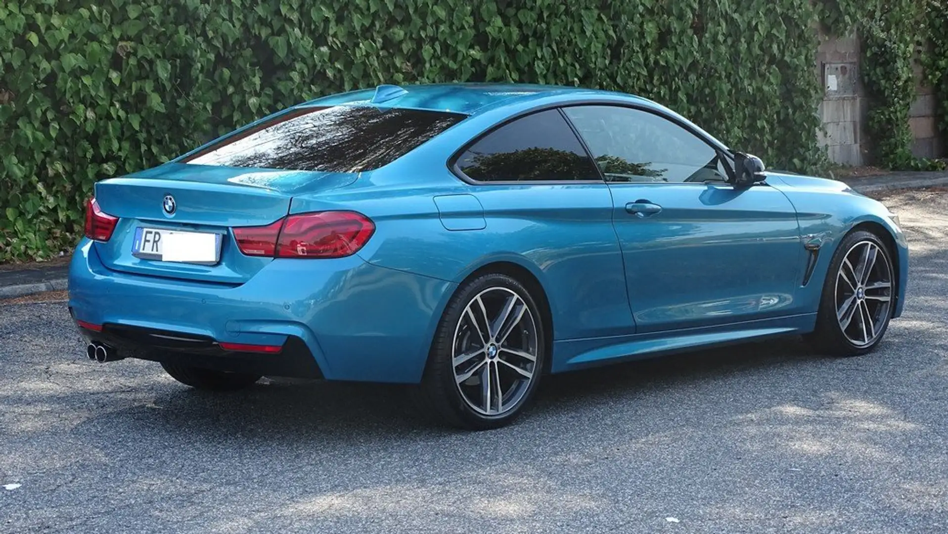 BMW 420 420d Coupe Msport auto Blu/Azzurro - 2