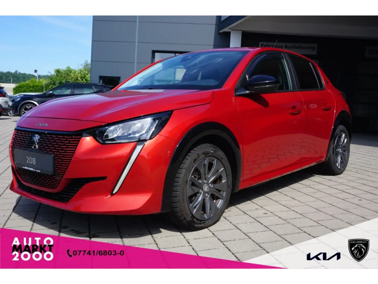 Peugeot 208 Active Pack Elektro 136 Navi LED LM DAB SHZ PDC Rot - 1