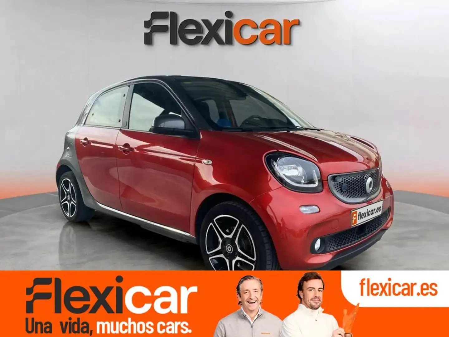 smart forFour 60kW(81CV) EQ Rojo - 1
