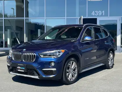 Blue 2016 BMW X1 xDrive28i AWD SUV / Crossover All-Wheel Drive 8-Speed Automatic