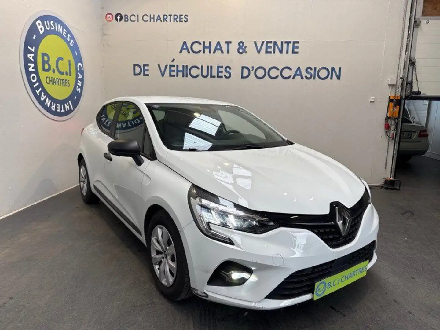 Renault Clio V STE 1.0 TCE 90CH AIR - 21N Blanc - 2