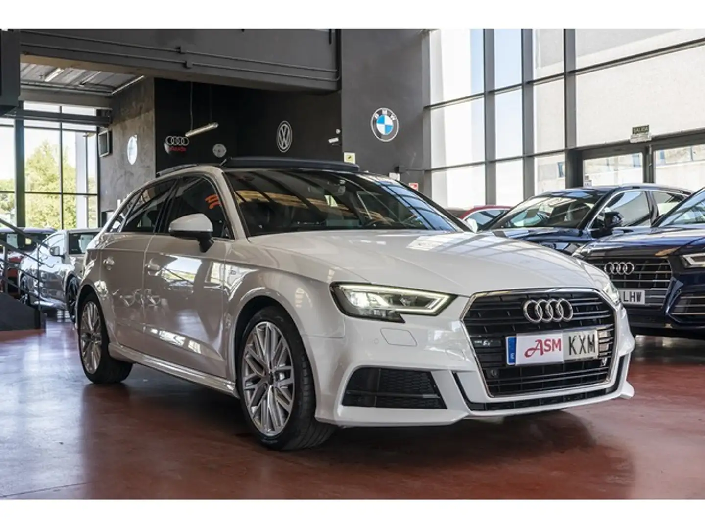 Audi A3 Sportback 30 TFSI S Line 85kW Blanc - 2