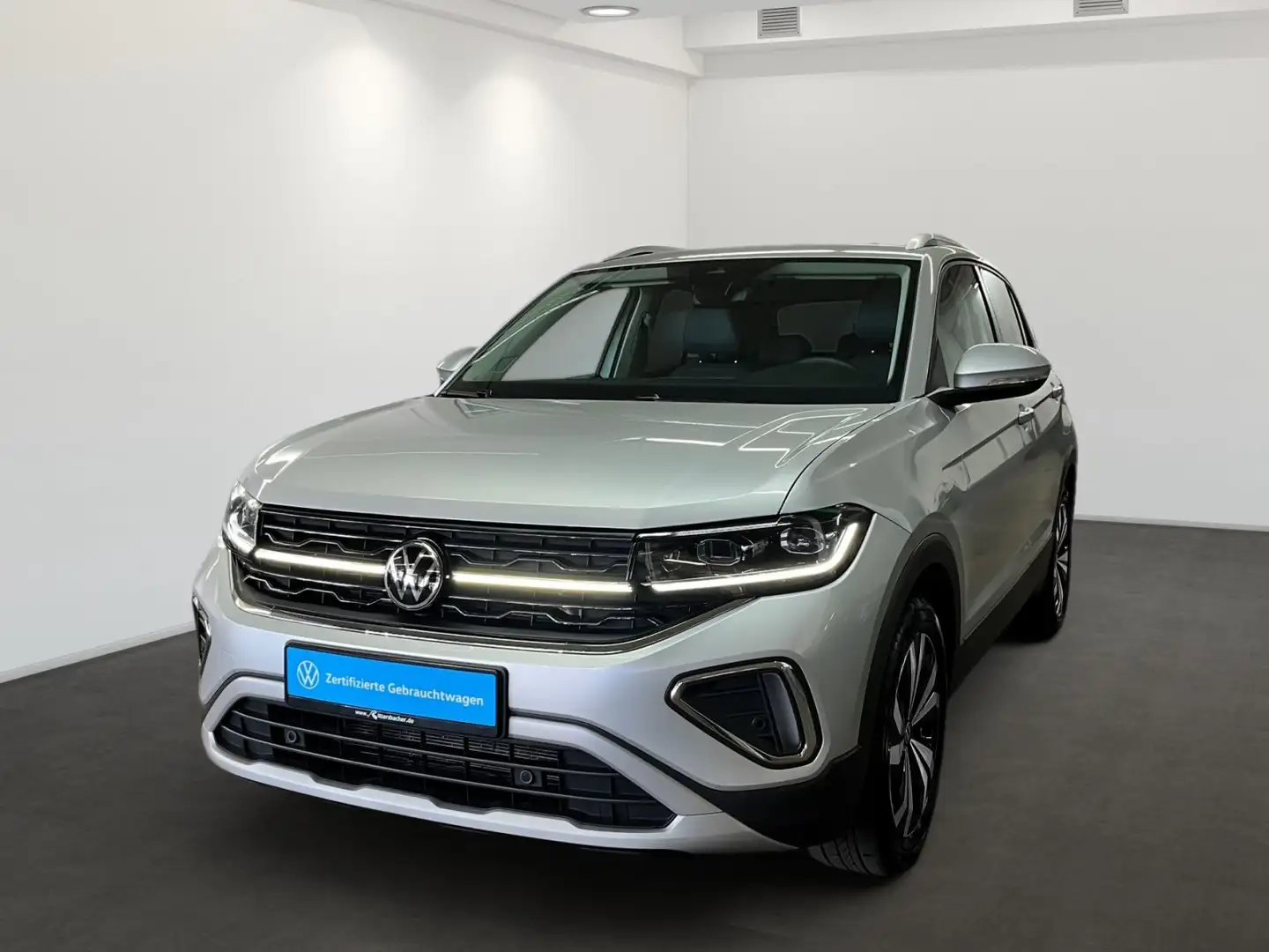 Volkswagen T-Cross Style 1,0 TSI DSG Navi Privacy Silber - 2