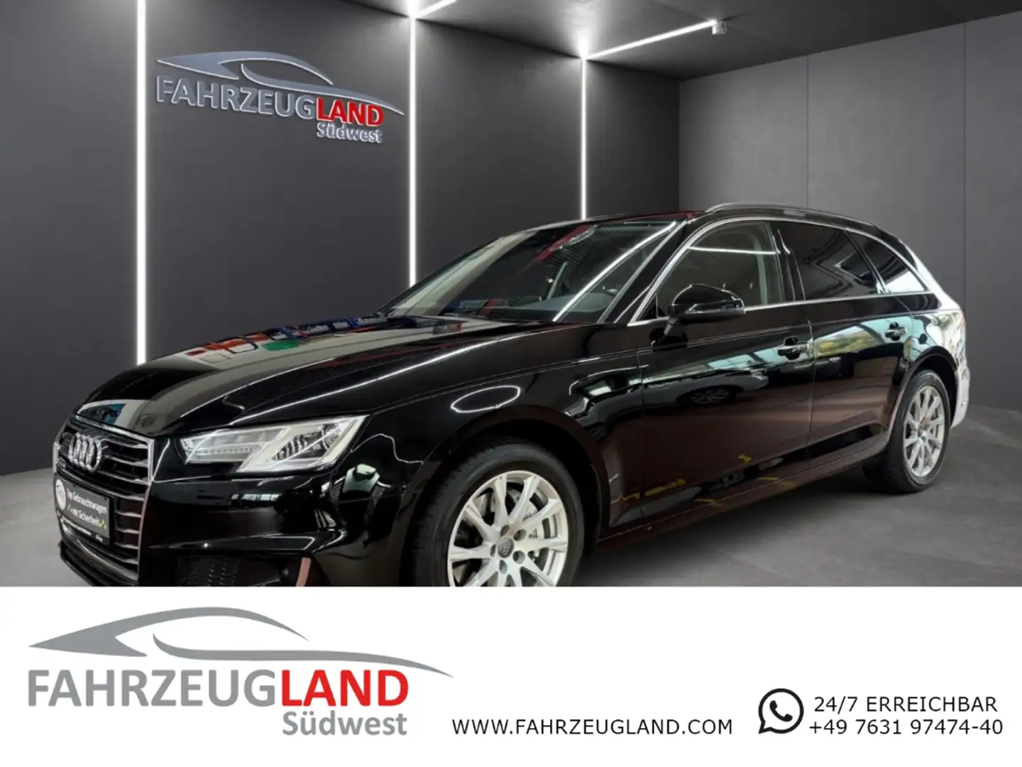 Audi A4 Avant 40 TDI quattro MMI Klima Standheizung Tour P Noir - 1