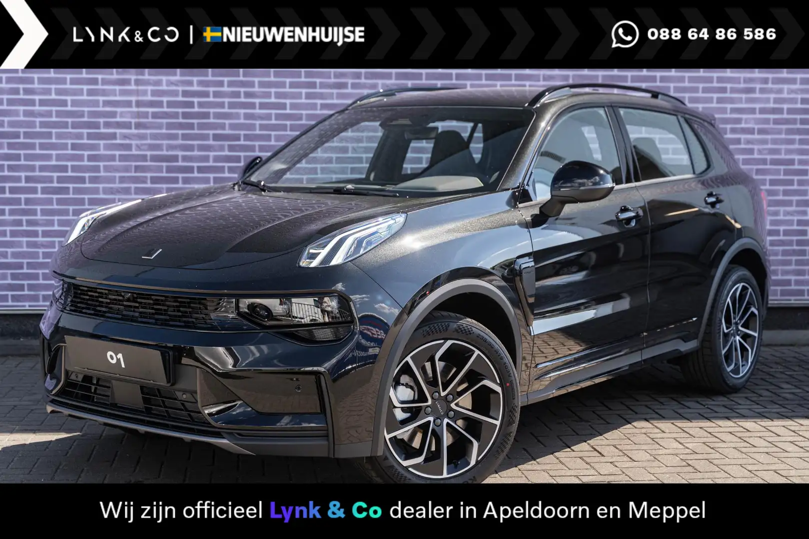 Lynk & Co 01 1.5 Core PHEV | Model 2025 | Adaptieve Cruise Co Schwarz - 1