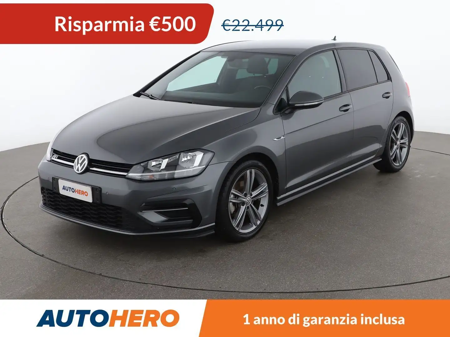 Volkswagen Golf 1.5 TSI ACT Sport DSG Gris - 1