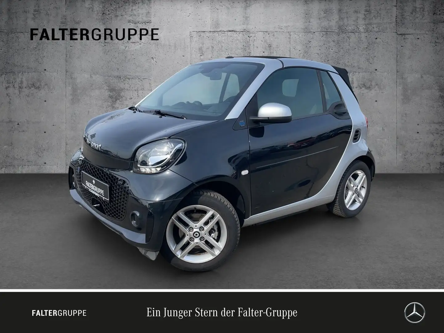 smart forTwo fortwo EQ PASSION+SCHNELLLADER+ADVANCED+PLUS+SHZ crna - 1