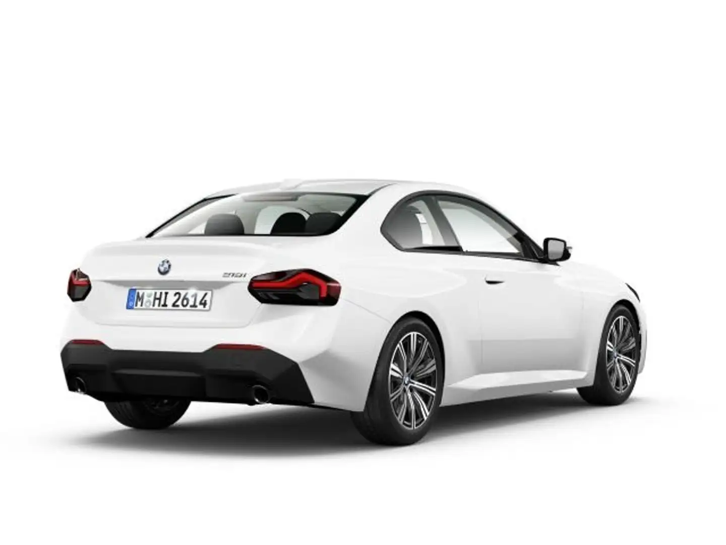 BMW 218 i Steptronic Coupe Klimaaut. PDC Weiß - 2