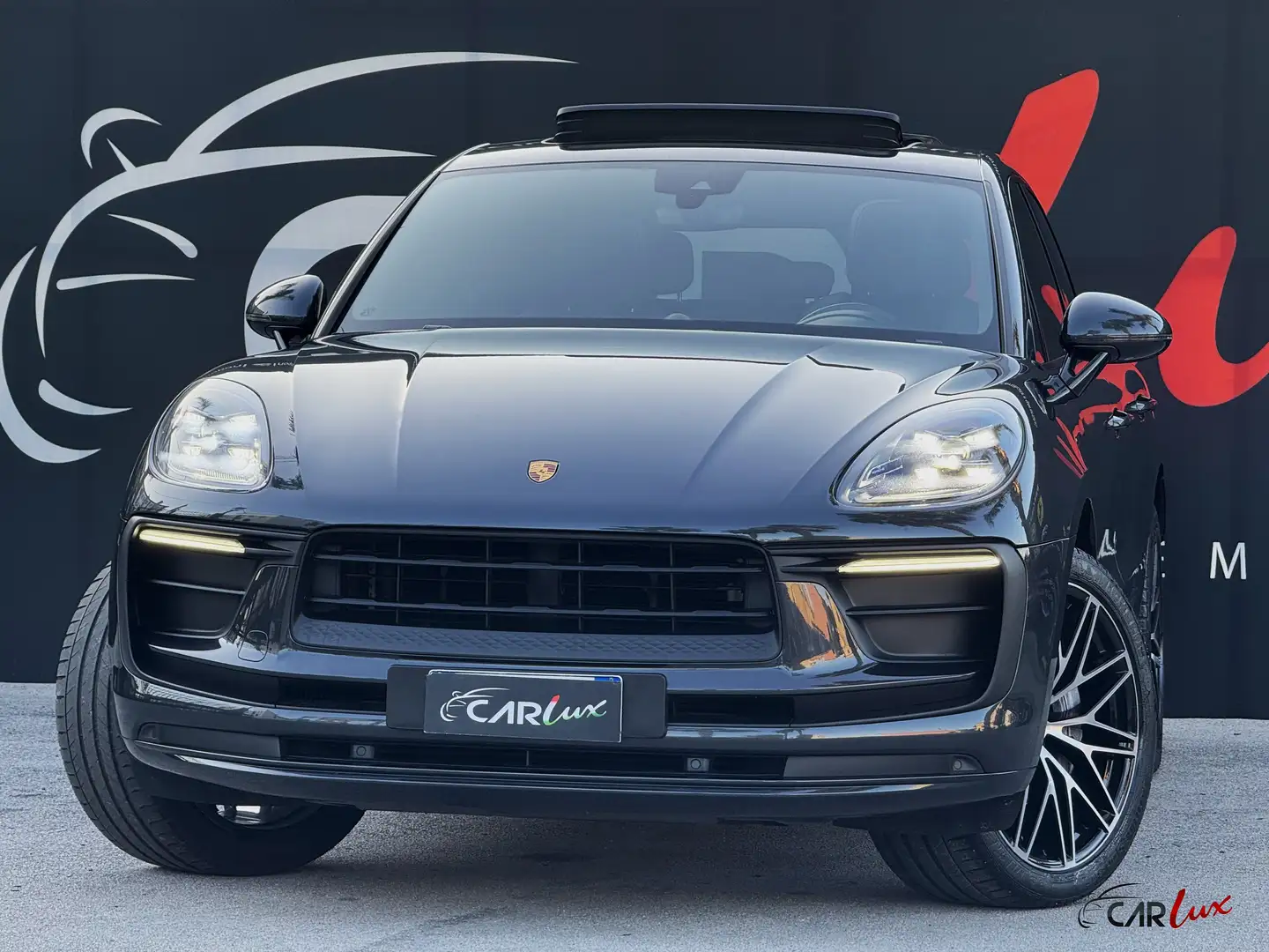 Porsche Macan 2.0 Turbo Benzina 265CV PDK TETTO PDLS PLUS CAM Grigio - 1
