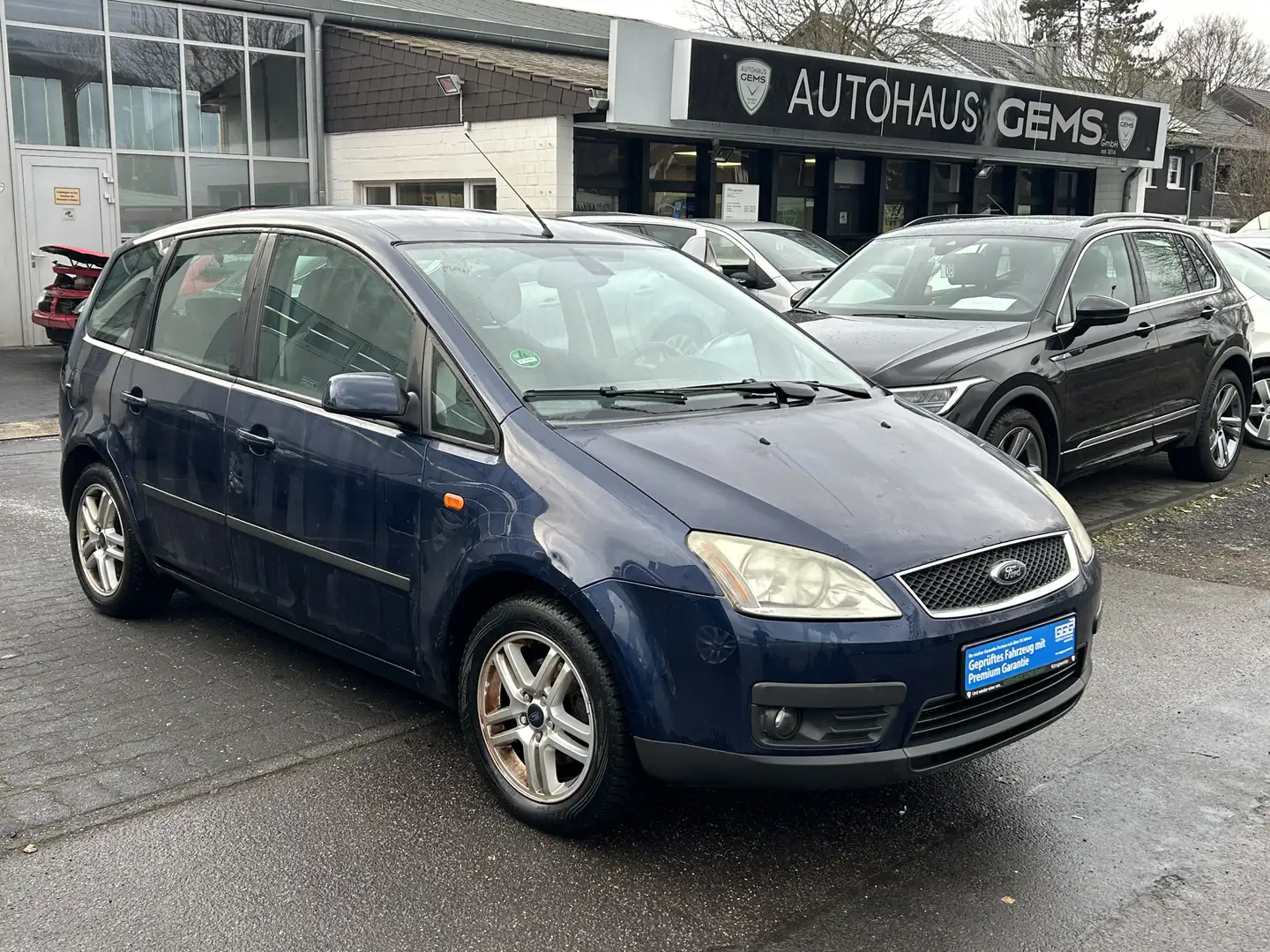 Ford Focus C-Max Trend AHK Klima beh. Frontscheibe Blau - 1