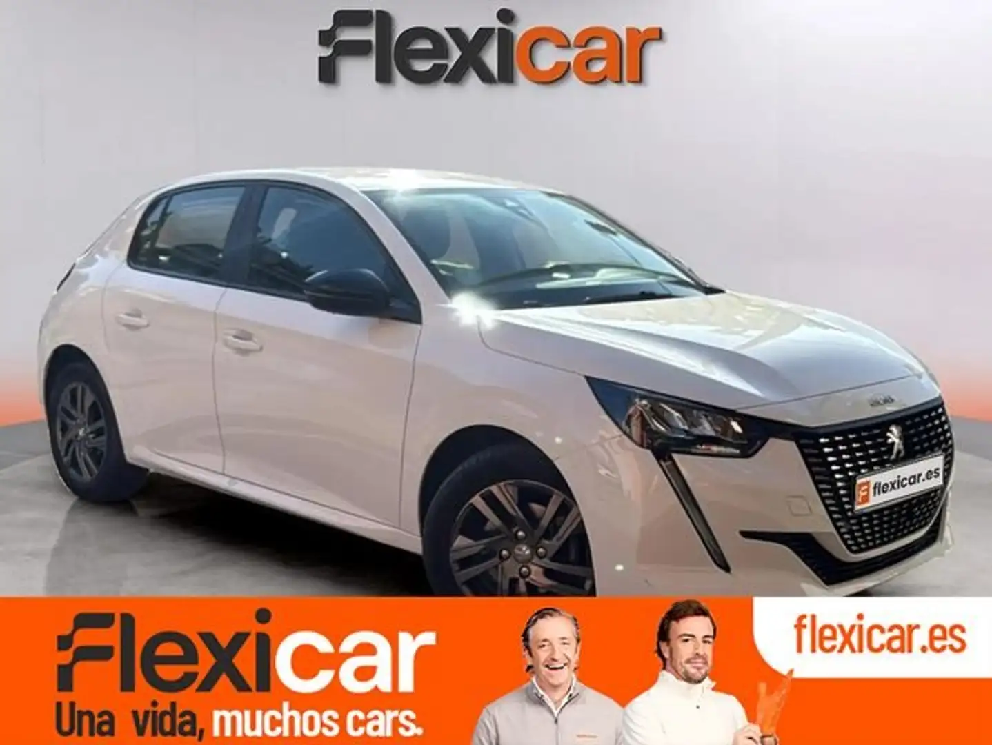 Peugeot 208 1.2 Puretech S&S Active Pack EAT8 100 Weiß - 1