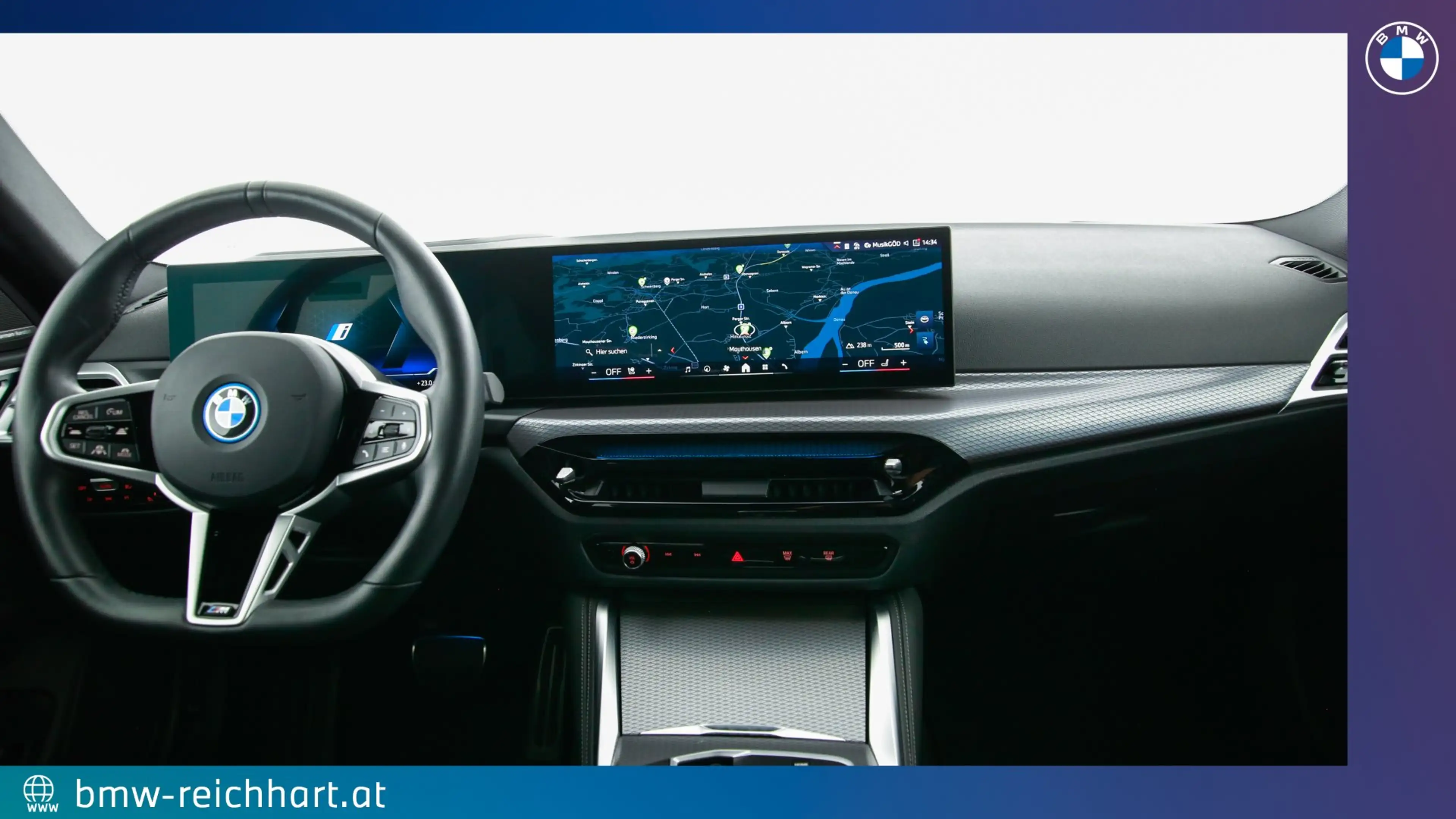 BMW i4 xDrive40 M-Sport Pro / Driving Ass. Prof. / Park. Ass. Prof. / Head-Up / Harman Kardon / Adapt. M-Fa — photo 6