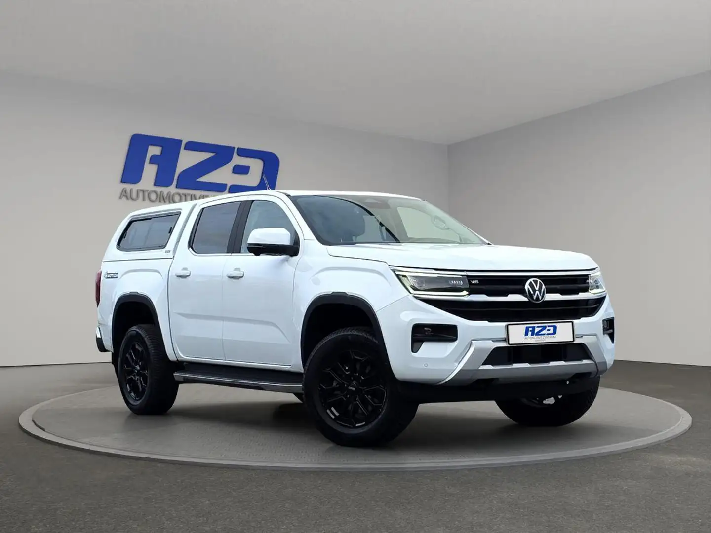 Volkswagen Amarok 3.0 TDI DSG DOKA 4Mot AHK STANDHZ LEDER MATRIX Weiß - 2