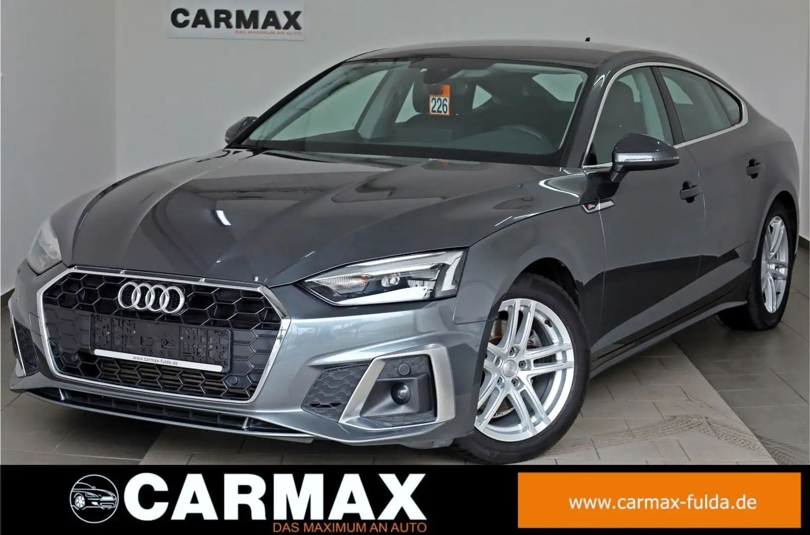 Audi A5 Sportback 35 TFSI S line, Navi,LED,SH,Kamera Grau - 1