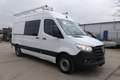 Mercedes-Benz Sprinter 319 V6 L2H2 Mixto*Klima*Temp*Navi*AHK Blanc - thumbnail 3