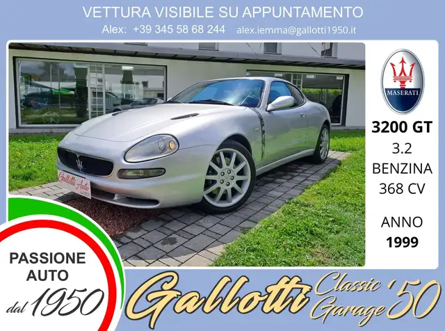 Maserati 3200 MASERATI 3200 GT 3.2 benzina 368cv -Service Book
