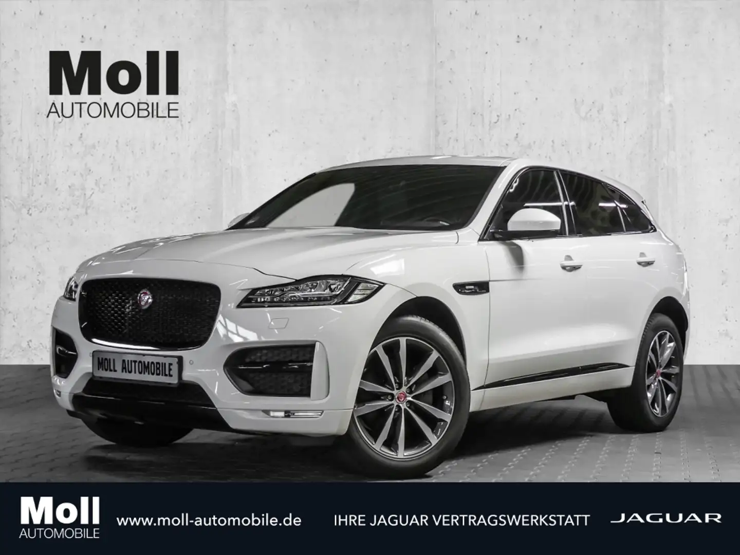 Jaguar F-Pace R-Sport AWD 30d Sportpaket Navi Leder digitales Co Weiß - 1