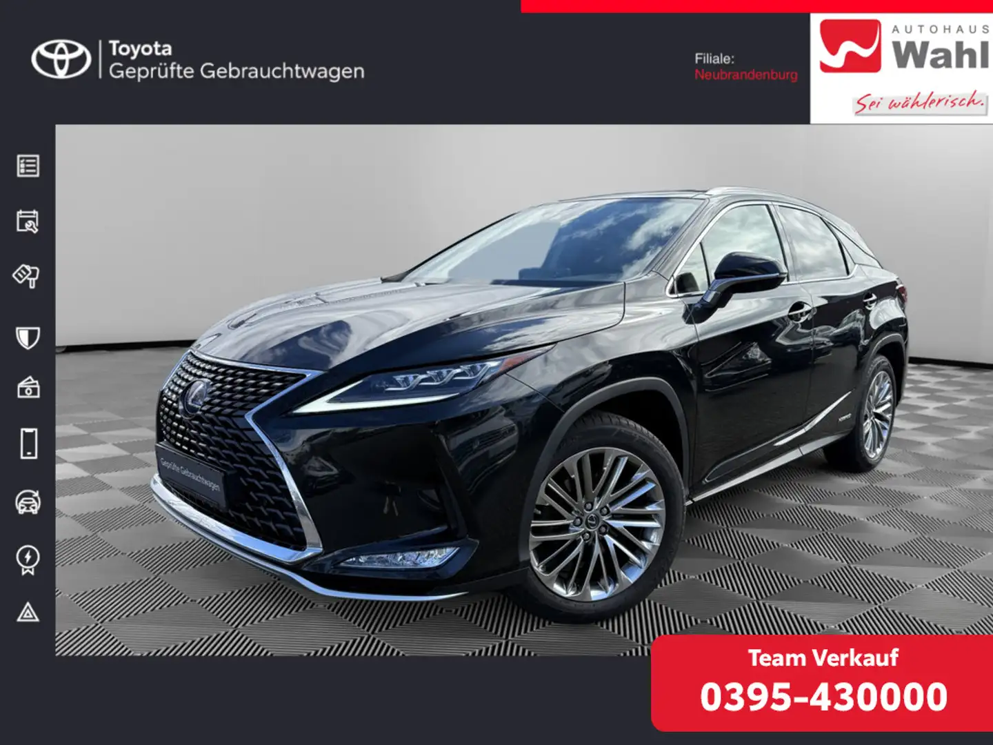 Lexus RX 450h AWD Luxury Line Negro - 1