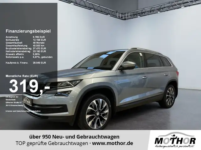 Skoda Kodiaq Drive 125 1.5 TSI AHK 2xKlima 4xSHZ ACC