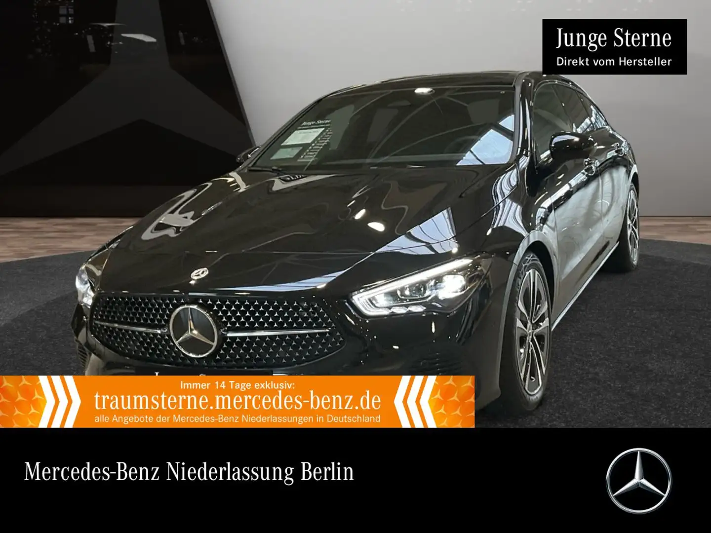 Mercedes-Benz CLA 180 PROGRESSIVE+NIGHT+PANO+360°+MULTIBEAM+7G Schwarz - 1