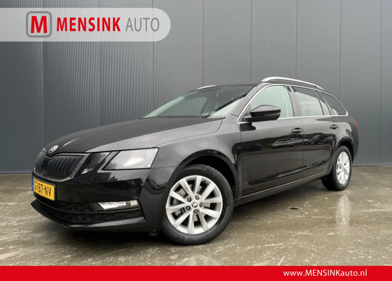Skoda Octavia Combi 1.0 TSI 1e EIGENAAR HALF LEER NAVI CRUISE EC Noir - 1