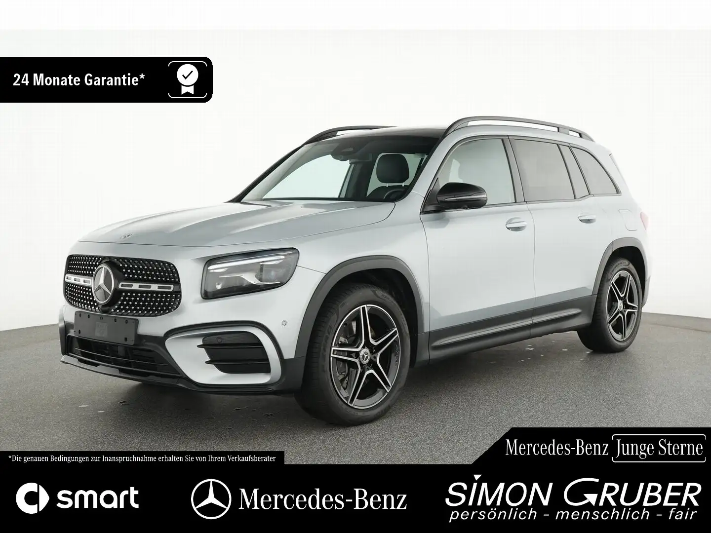 Mercedes-Benz GLB 220 d 4M AMG HUD Webasto Pano AHK 7Sitze Silber - 1