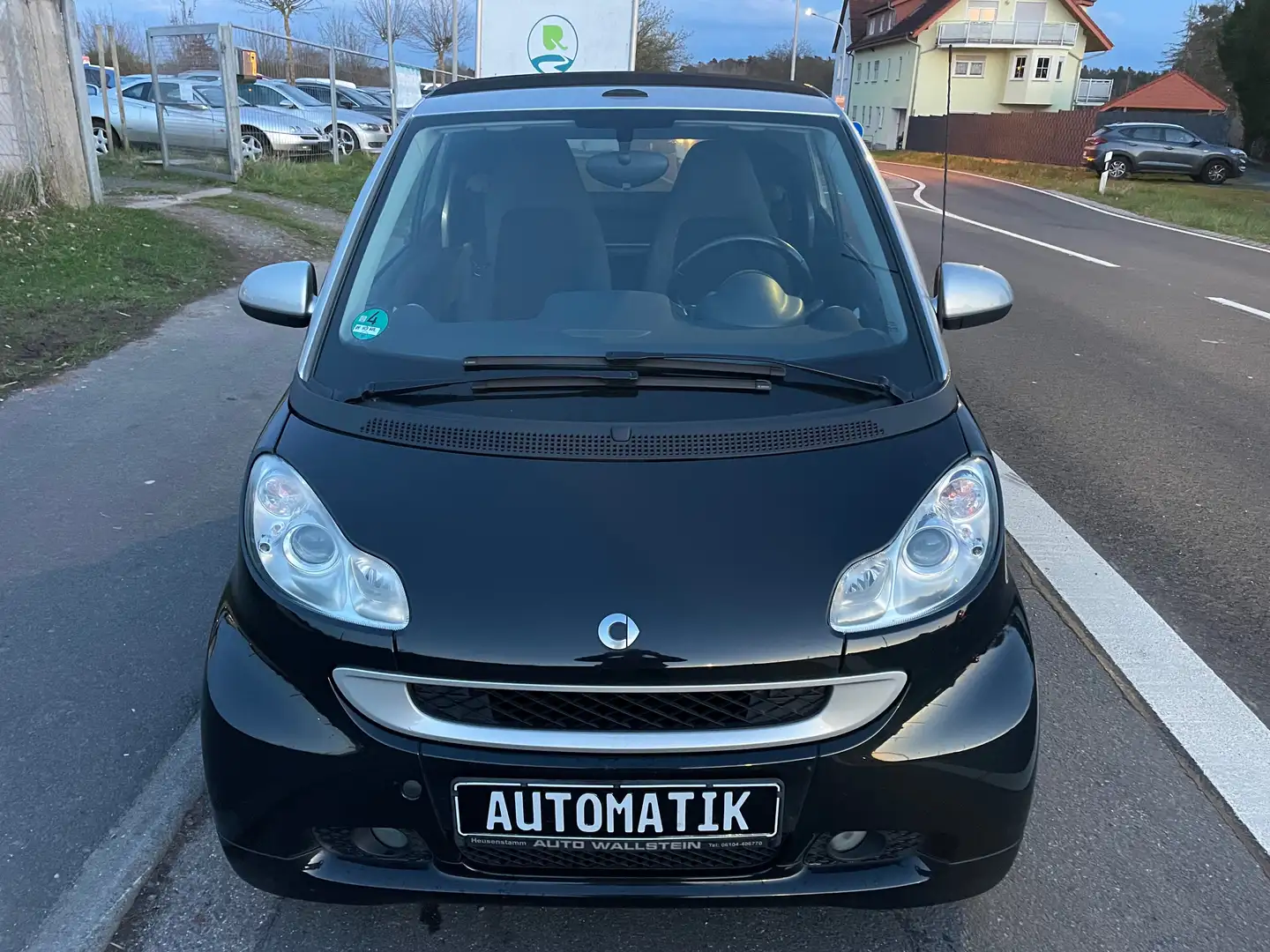 smart forTwo cabrio softouch passion micro hybrid drive Schwarz - 2