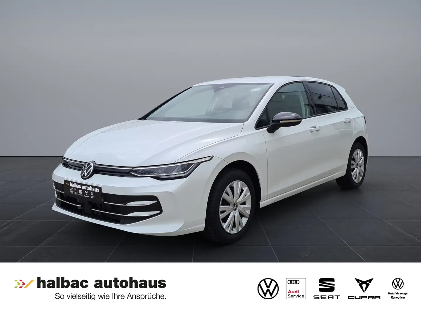 Volkswagen Golf 1.5 eTSI DSG Goal+AHK+WR+LED+NAVI+PDC+SHZ+CLIMATR Blanc - 1