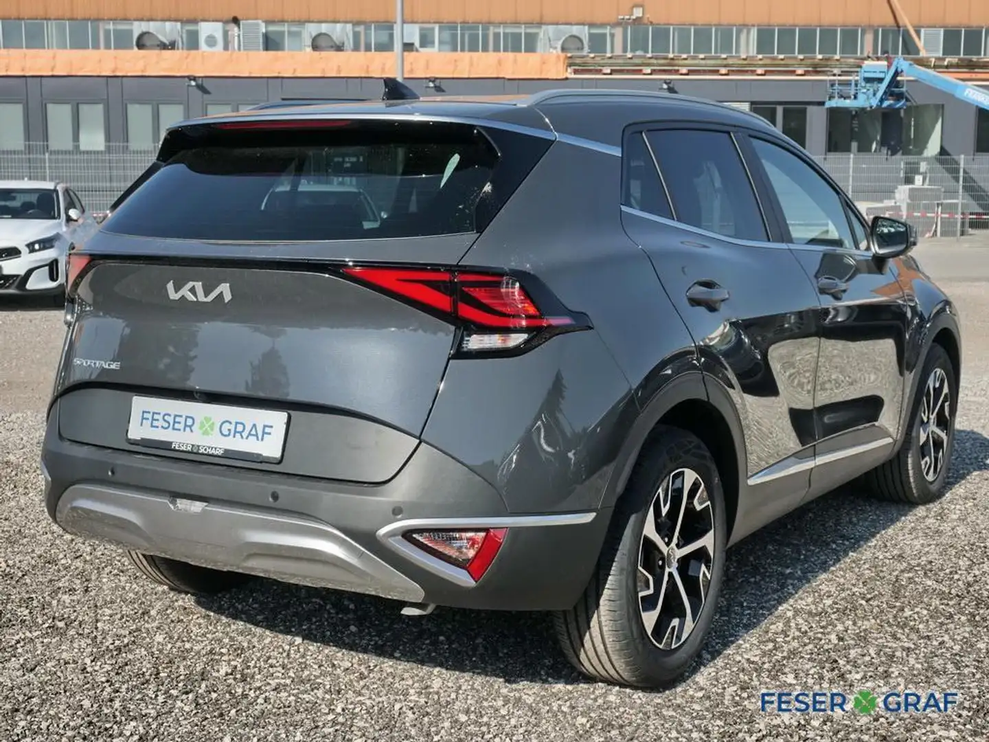 Kia Sportage 1.6T 48V 2WD DCT ULTIMATE LEDER Grau - 2