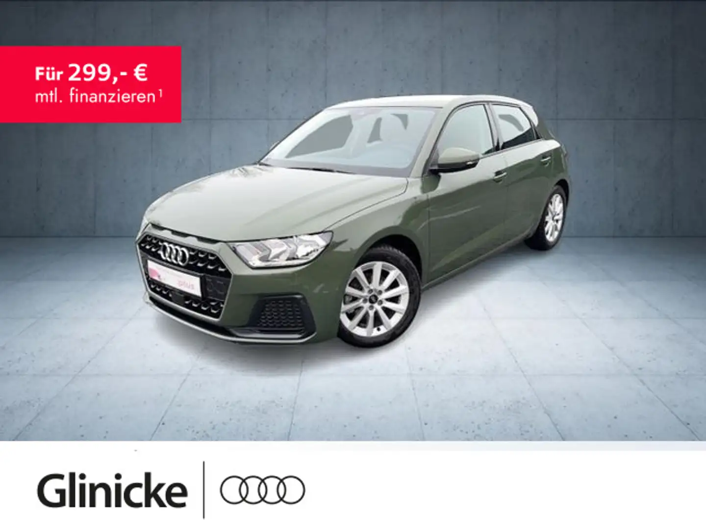 Audi A1 Advanced advanced 30 TFSI ASI/MMI/S Grün - 1