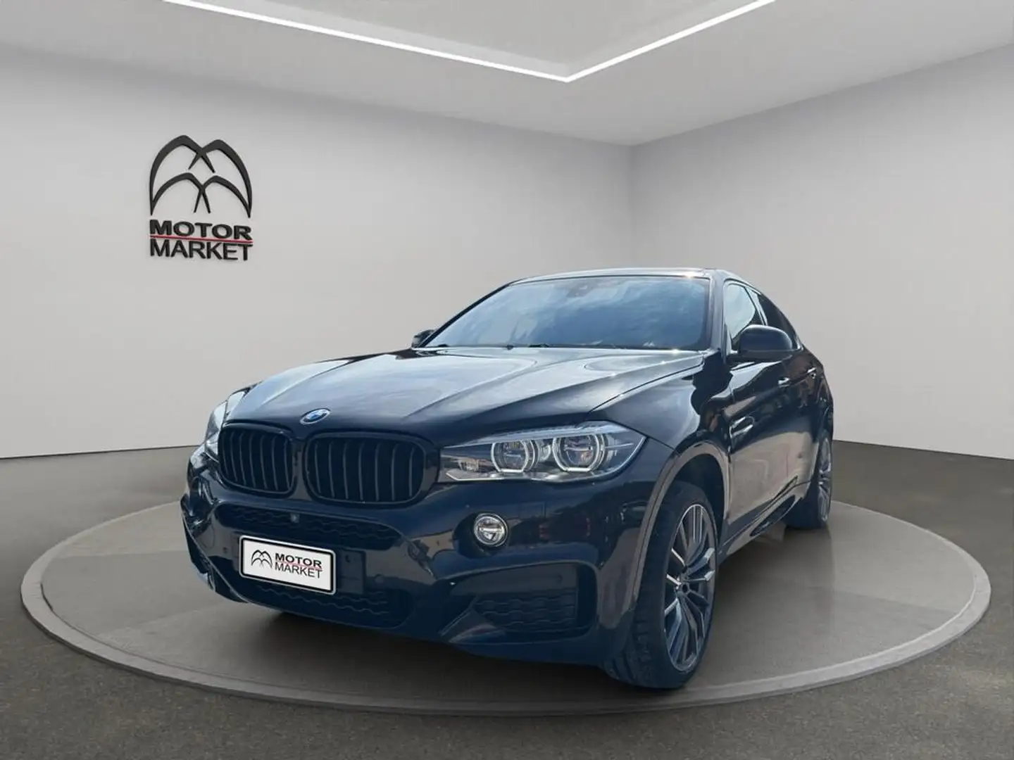 BMW X6 xdrive30d Msport 258cv auto Fekete - 1
