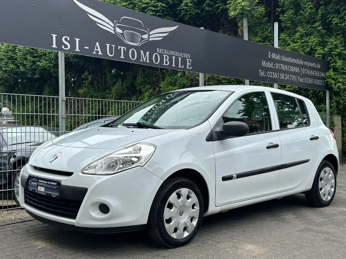 Renault Clio III Yahoo"Klimaanlage"Garantie Wit - 1