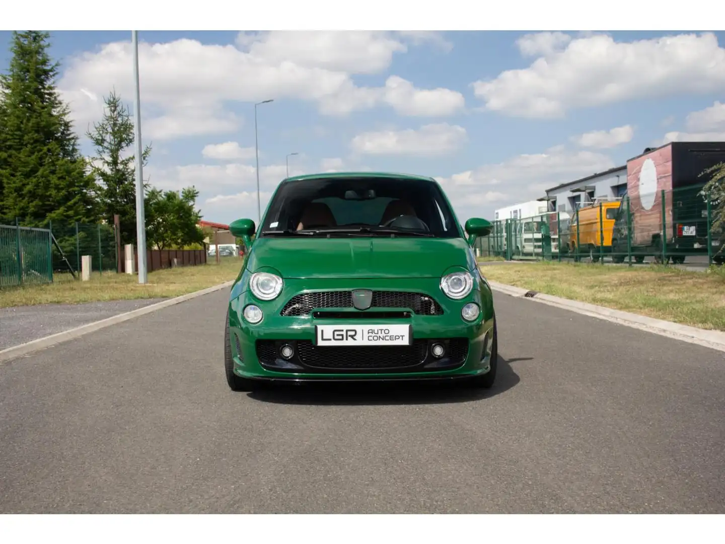 Fiat 500 ABARTH 695 TRIBUTO FERRARI  NUMÉROTÉ 44/100 / IMMA Vert - 2