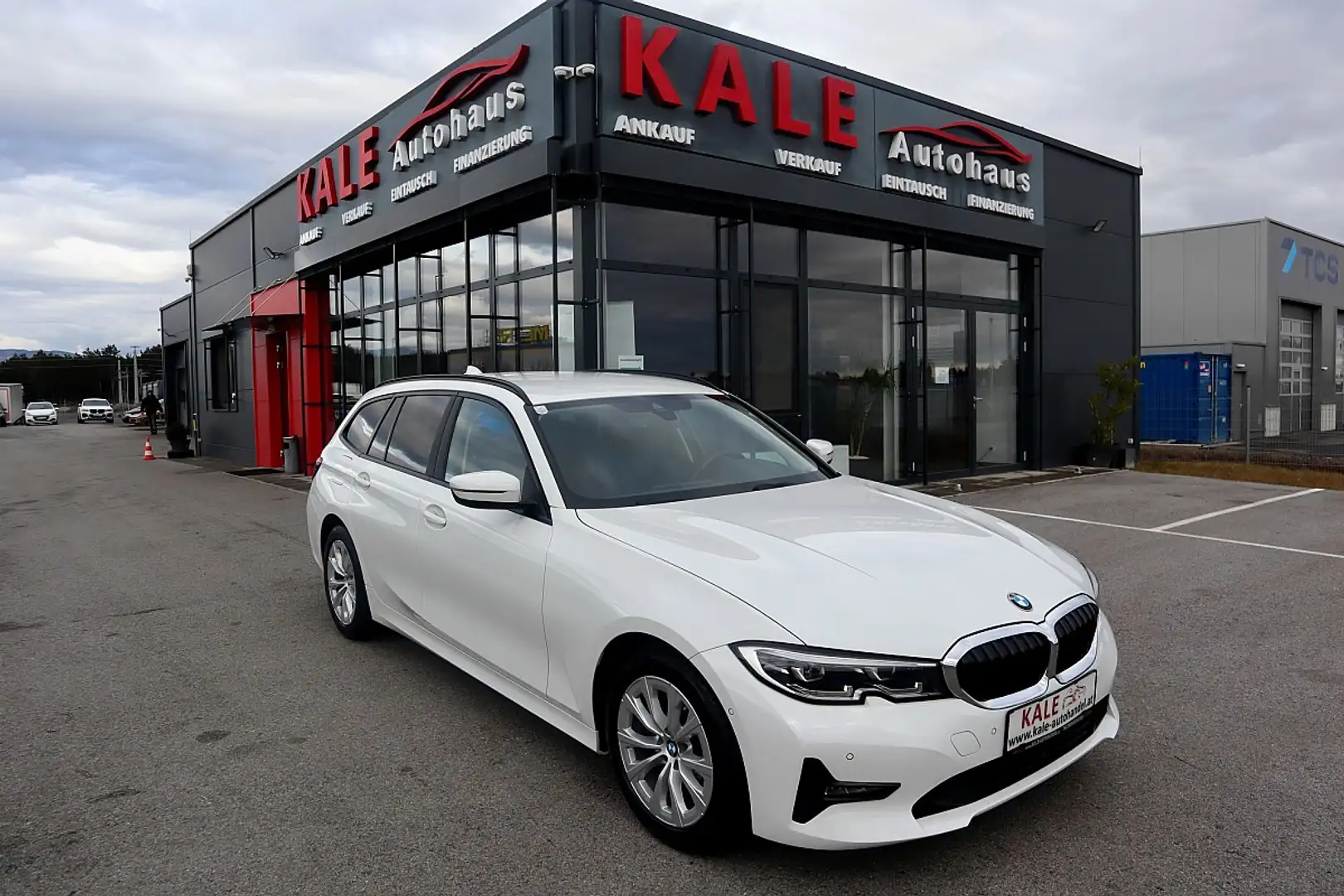 BMW 316 d 2.0 Diesel 48 V Touring Aut.*1.Besitz* Leders... Blanc - 1