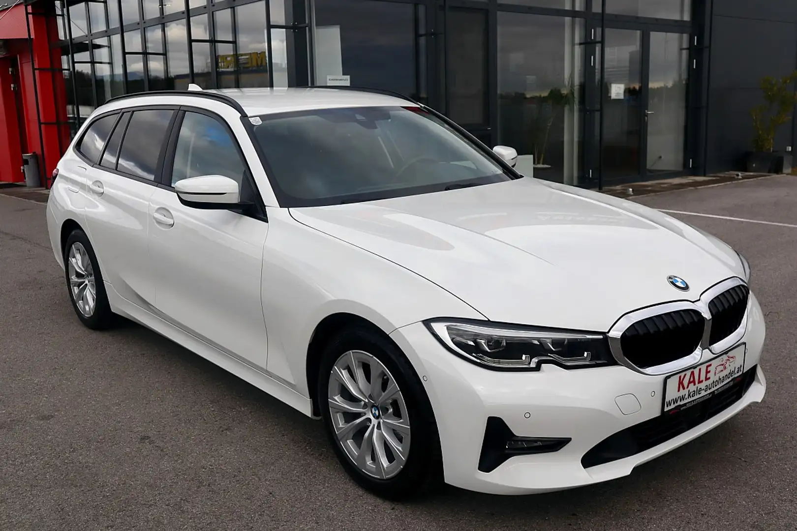 BMW 316 d 2.0 Diesel 48 V Touring Aut.*1.Besitz* Leders... Blanc - 2