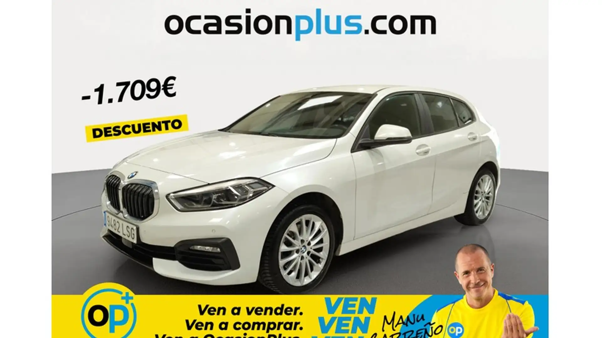 BMW 118 118d Blanco - 1