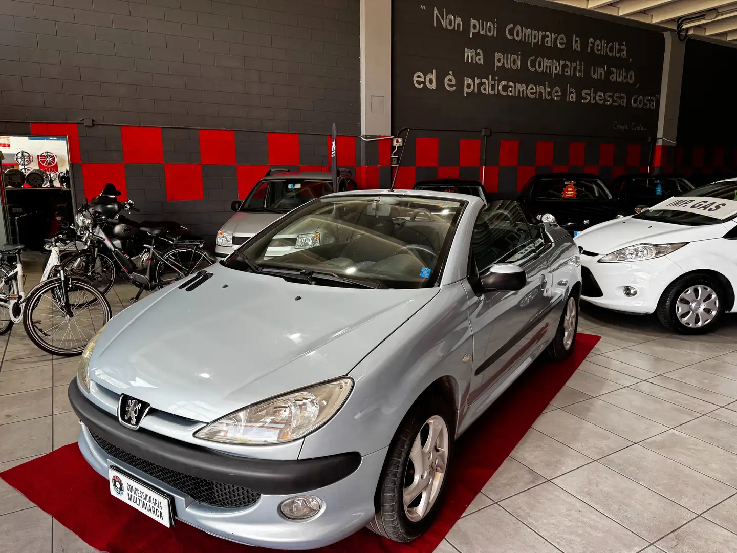 Peugeot 206 206 CC 1.6 16v Modrá - 1