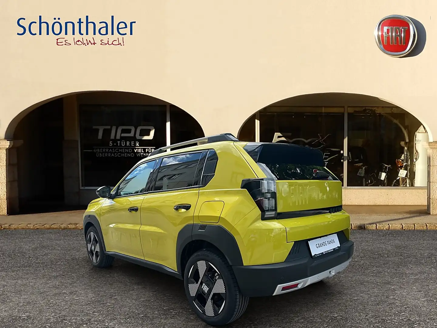 Fiat Grande Panda Hybrid mHEV 110 6-Gang eDCT La Prima Gelb - 2