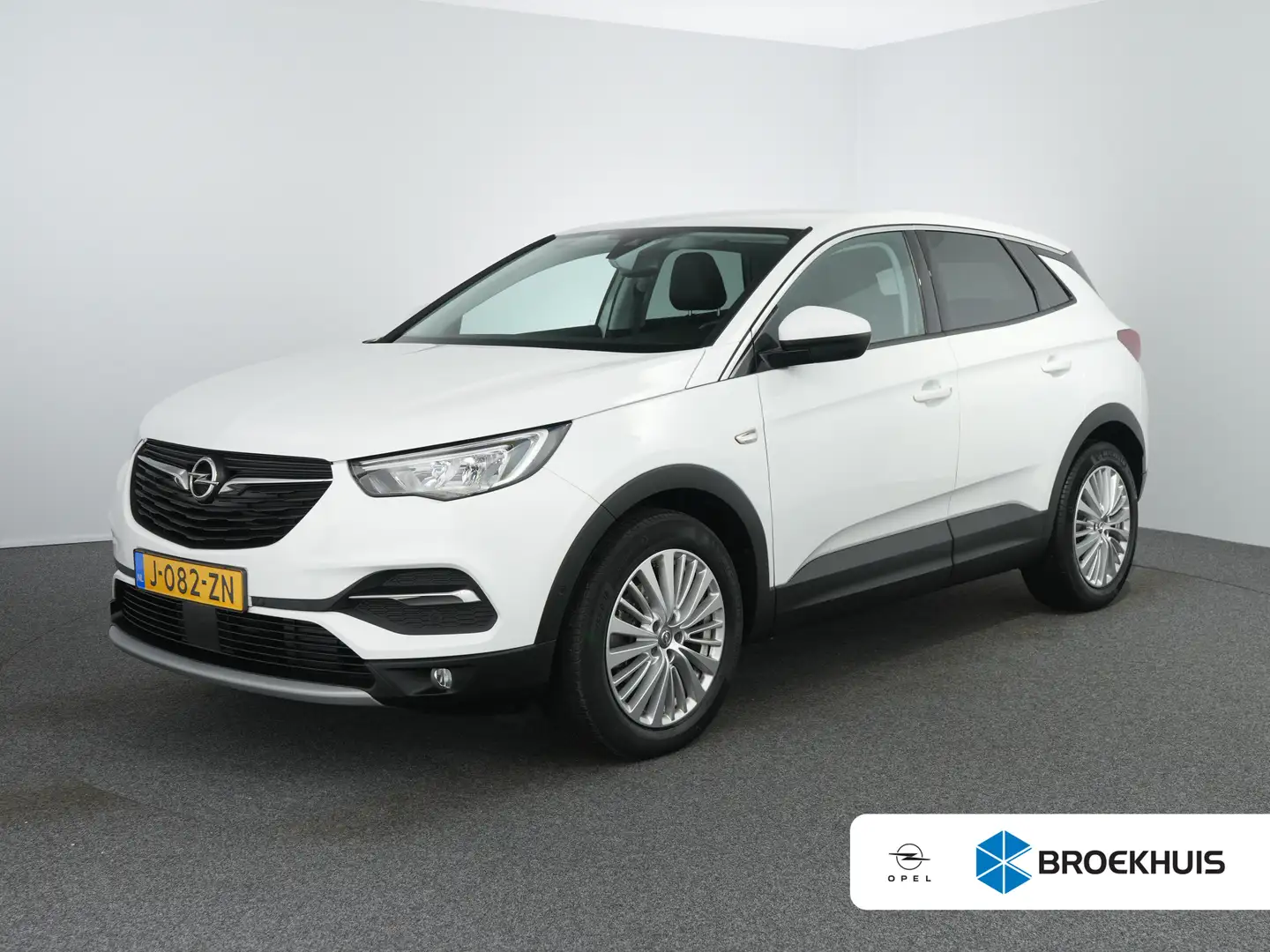 Opel Grandland X 1.2 Turbo Innovation | 100% ondh. | Achteruitrijca Blanc - 1