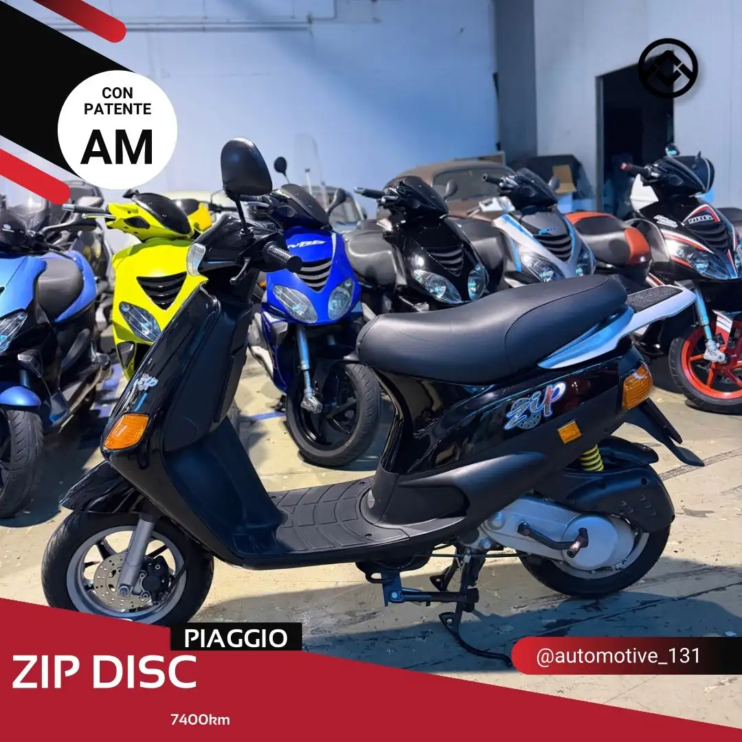 Piaggio Zip 50 Noir - 1