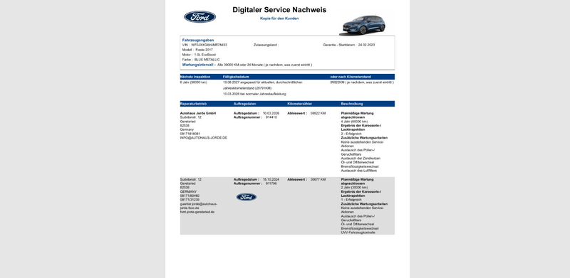 Ford Fiesta Titanium 5tg NaviApp Voll-LED PDC SHZ LHZ — photo 5
