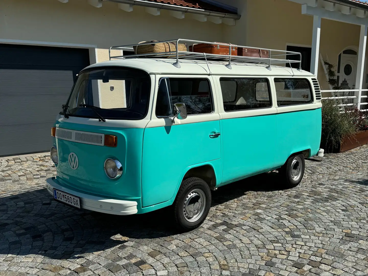Oldtimer Volkswagen T2 Zelená - 1