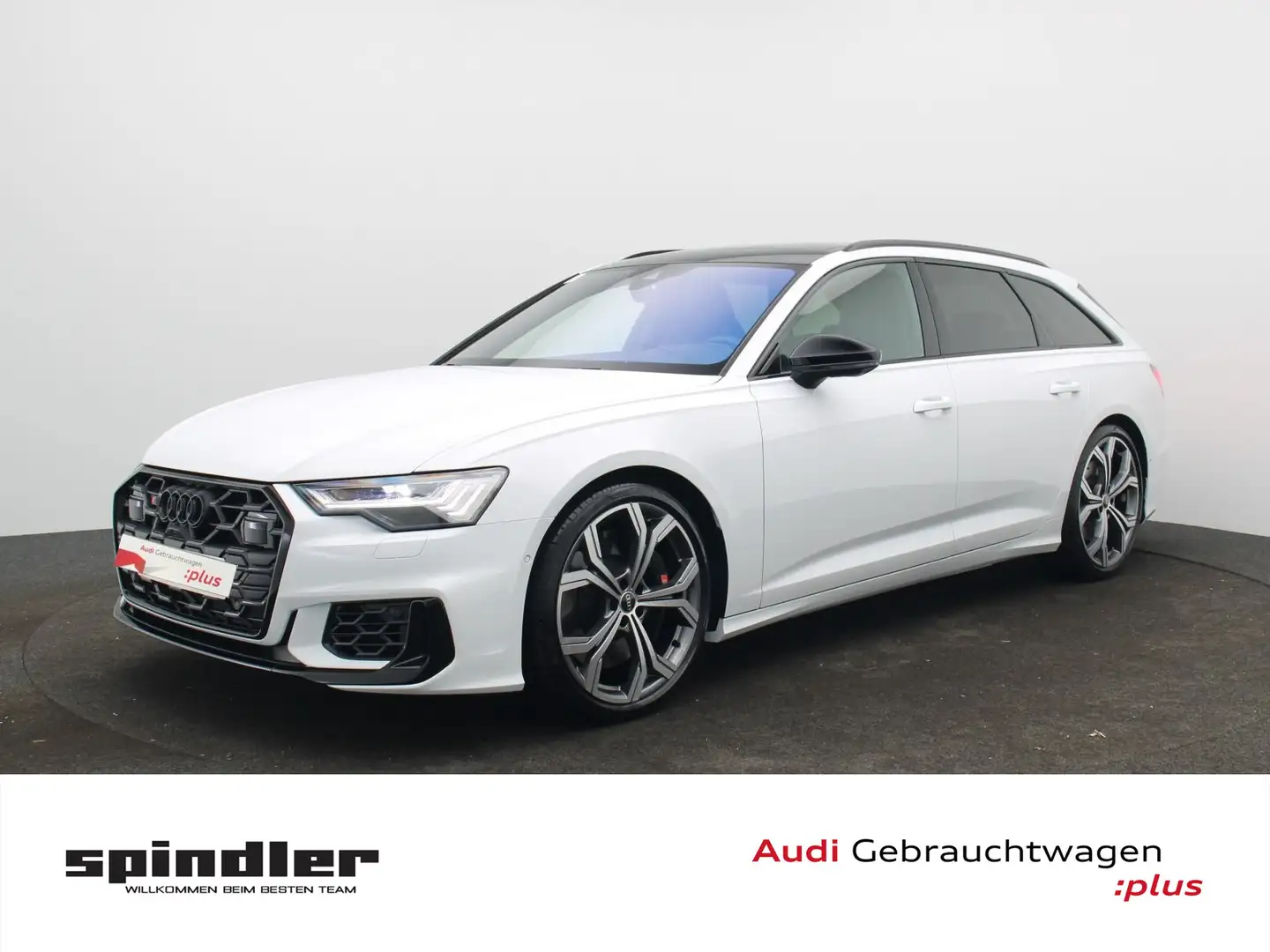 Audi S6 TDI quattro / HD-Matrix, B&O, Pano, AHK Weiß - 1